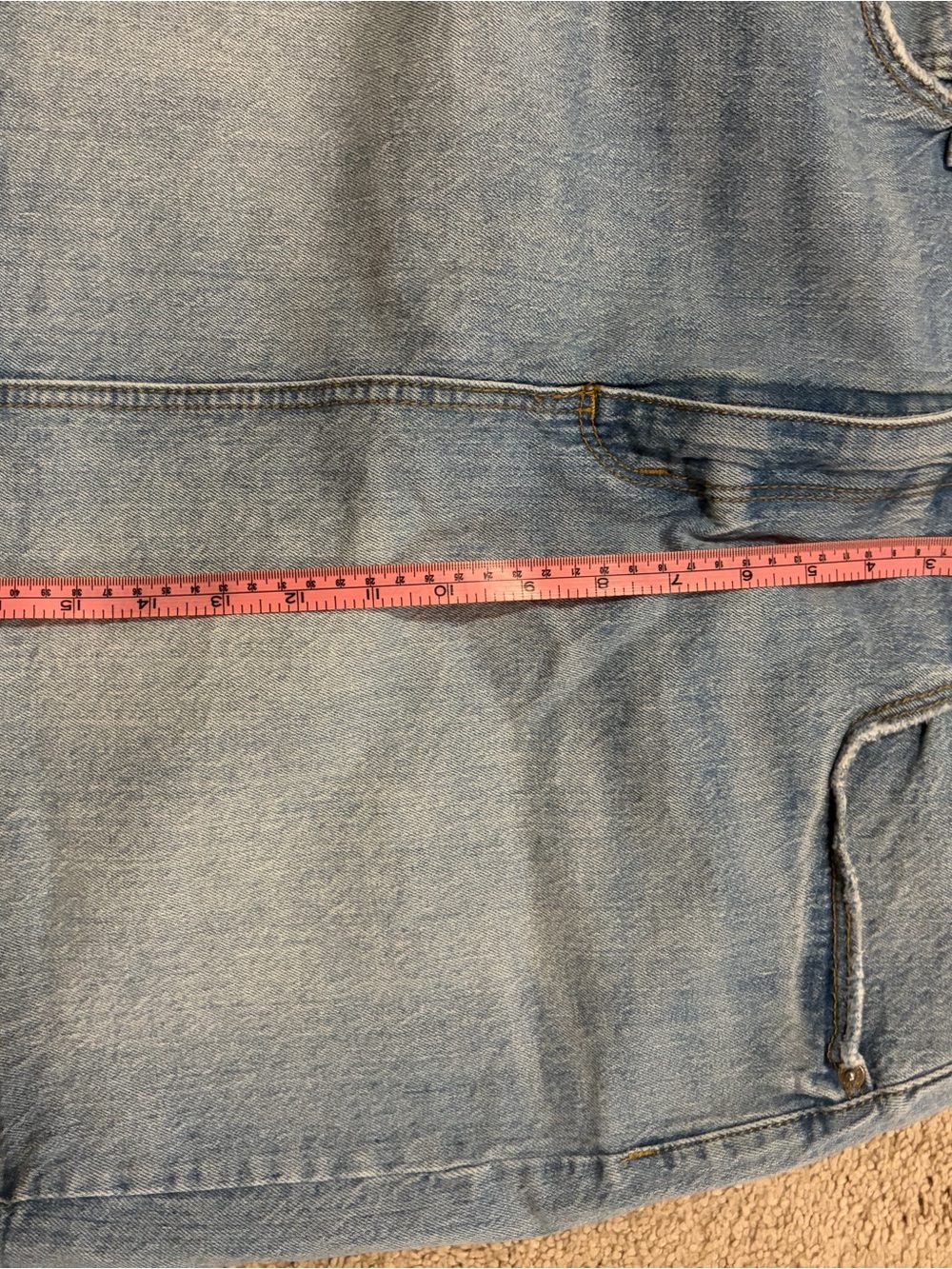 Universal Thread Light Wash Denim Mini Skirt - Picture 2 of 2